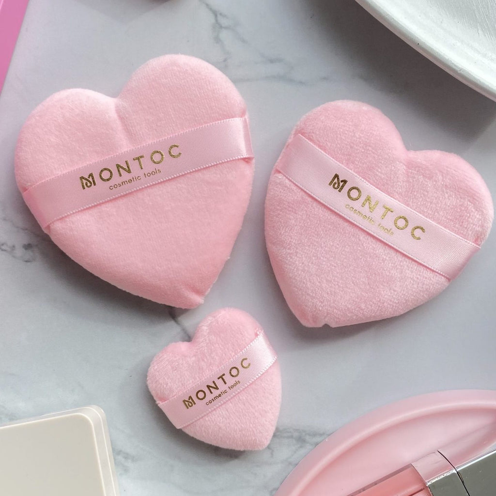 Borlas en forma de corazon montoc