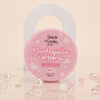 Mantequilla coporal sin color y con glitter lluvia de estrellas