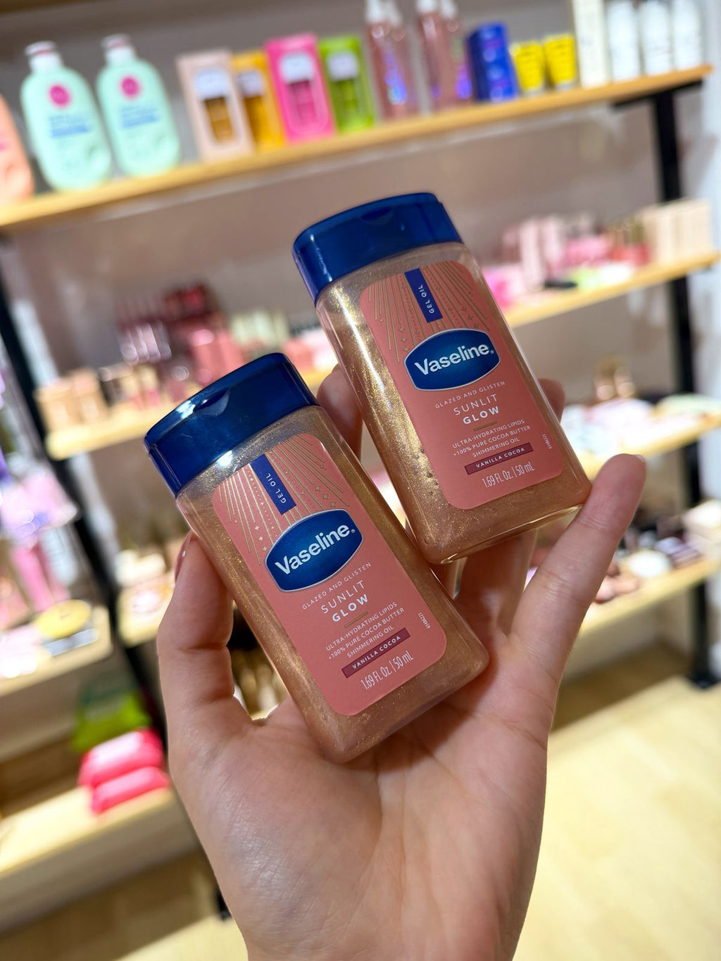 Shimmer Oil Gel Vaseline