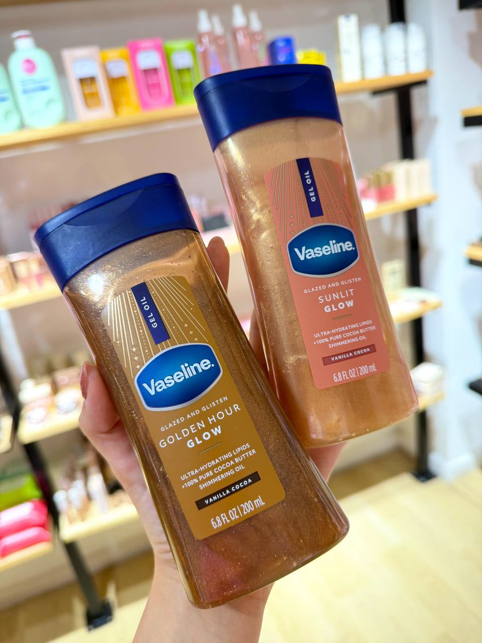 Shimmer Oil Gel Vaseline