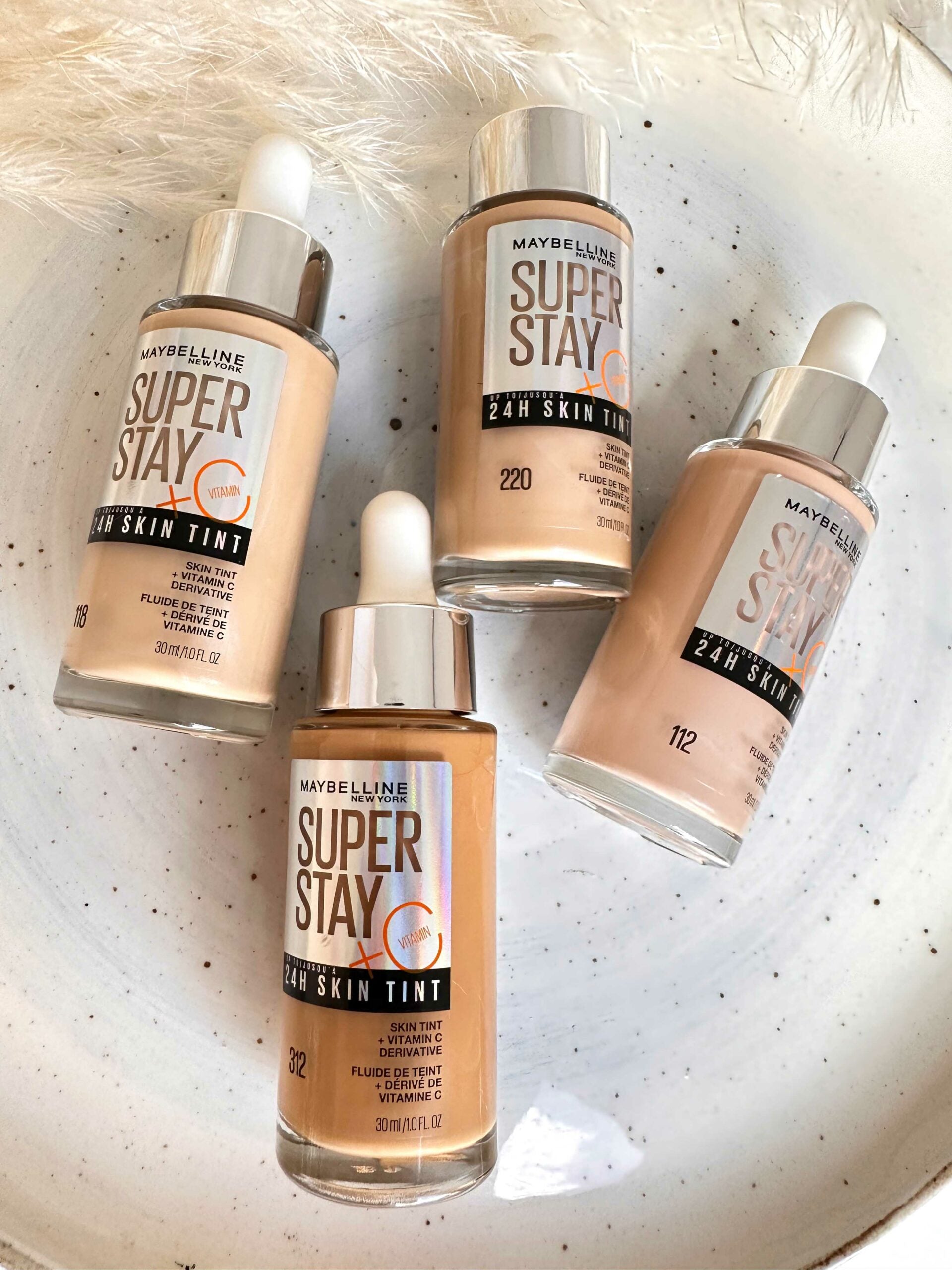 Tinta Super Stay + Vitamina C Maybelline