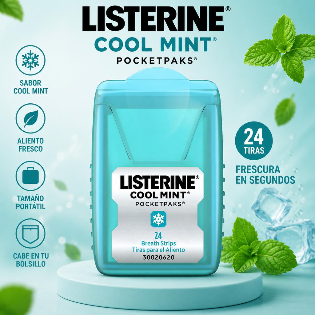 Pocketpaks listerine x 24 und