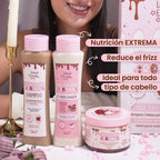 Linea capilar chocolate lluvia de estrellas