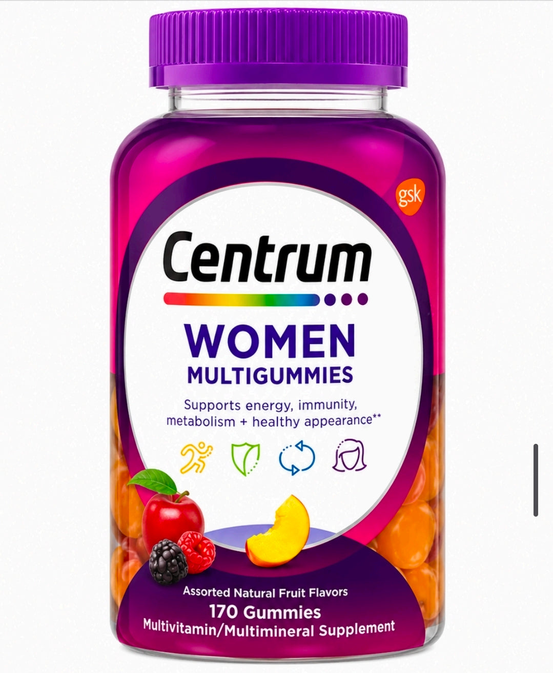 Centrum Women Multigummies – Multivitamínico en Gomitas