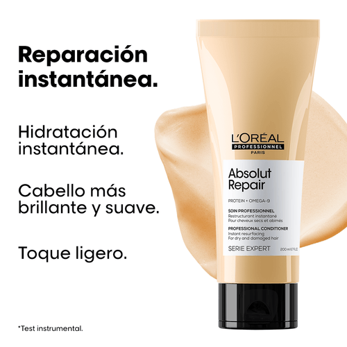 Acondicionador Absolut Repair Reparación Cabello Dañado - Loreal Professionnel 200 ml