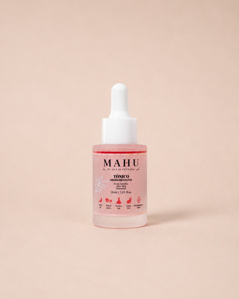 Tonico despigmentante mahu