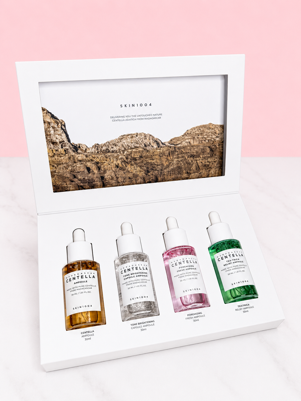 SKIN1004 Ampoule Kit — 4 Sérums de 30 ml