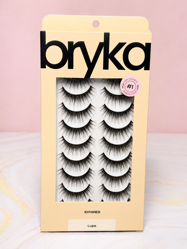 Pestañas bryka x5 lupe