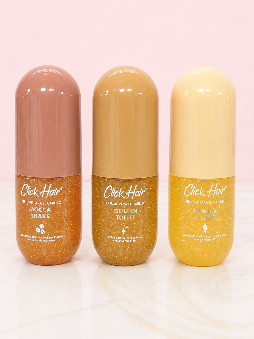 Kit perfumes minis click hair