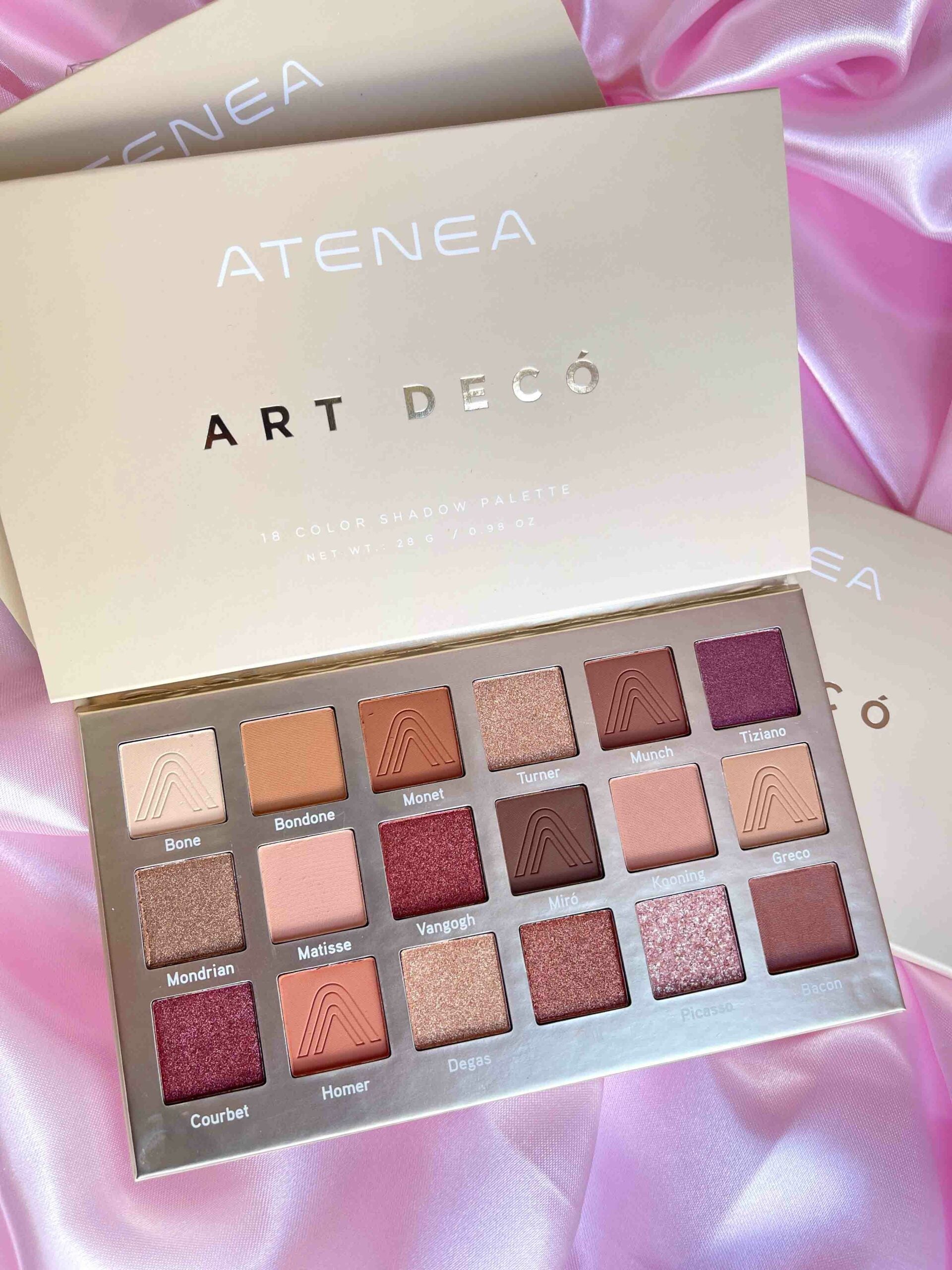 Paleta De Sombras Art Deco Atenea