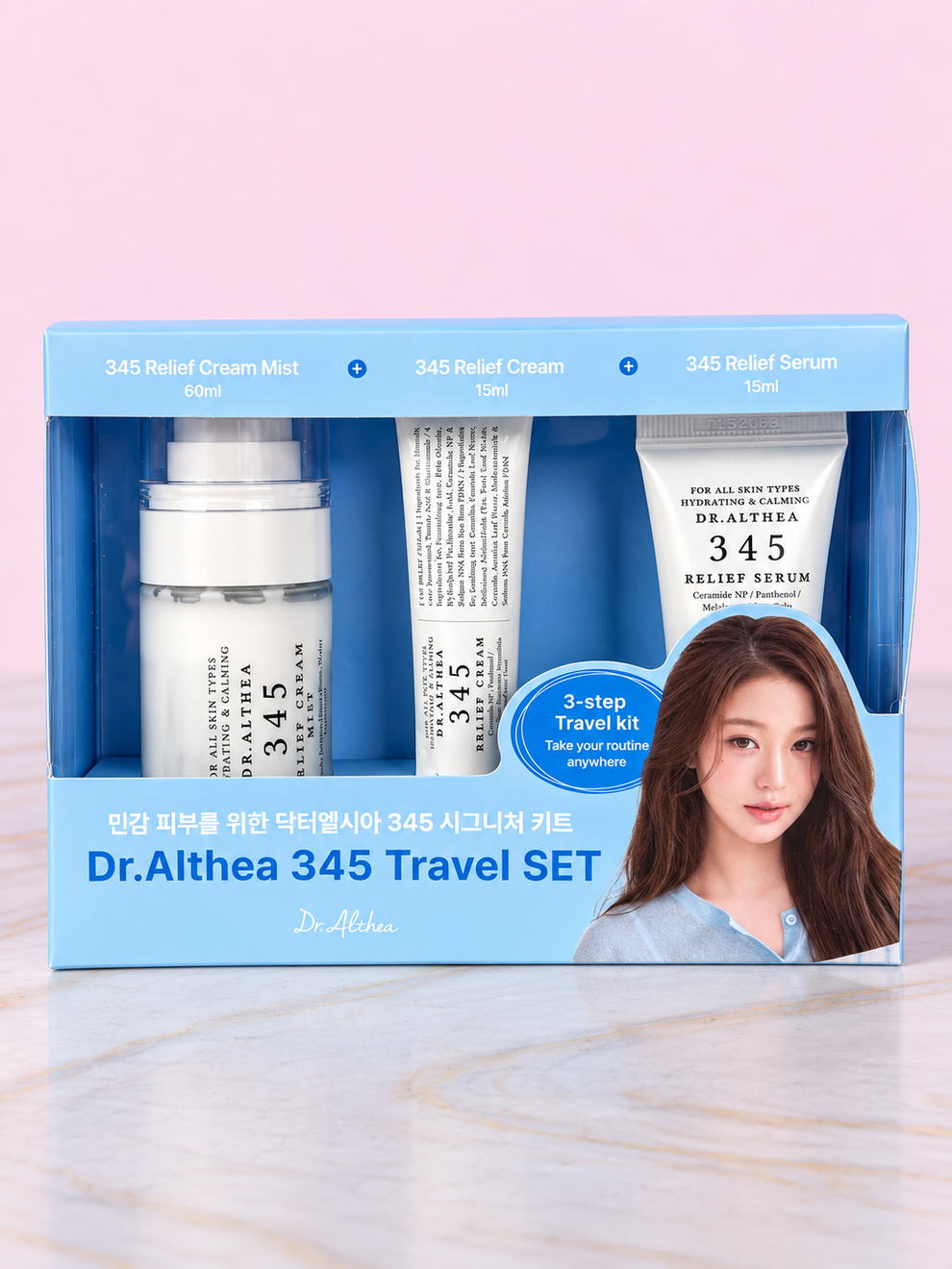 345 Travel kit – Tónico + Sérum + Crema Mini | Dr. Althea