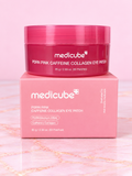 Medicube PDRN Pink Caffeine Collagen Eye Patch — 60 unidades