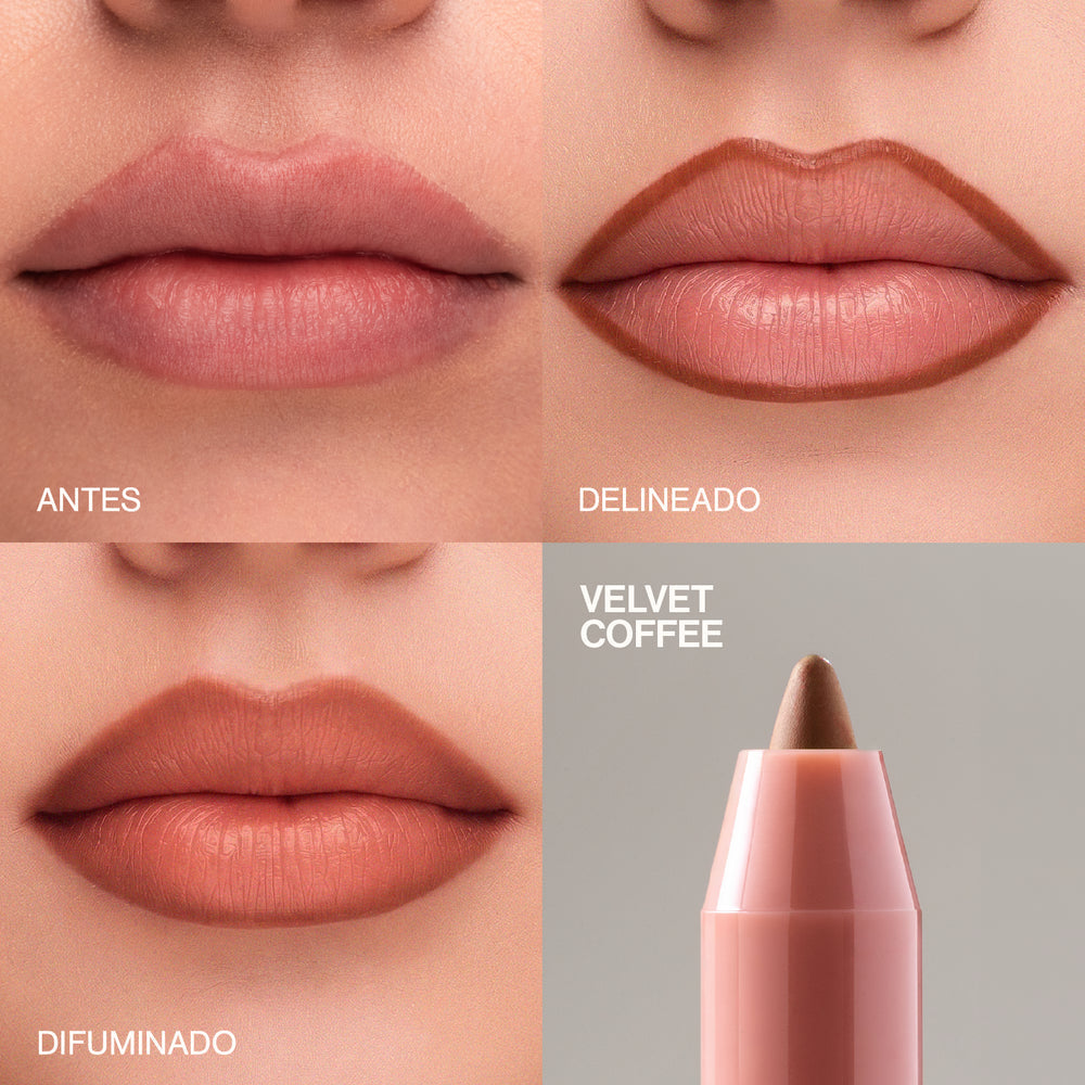 Gel lip liner atenea - lapiz