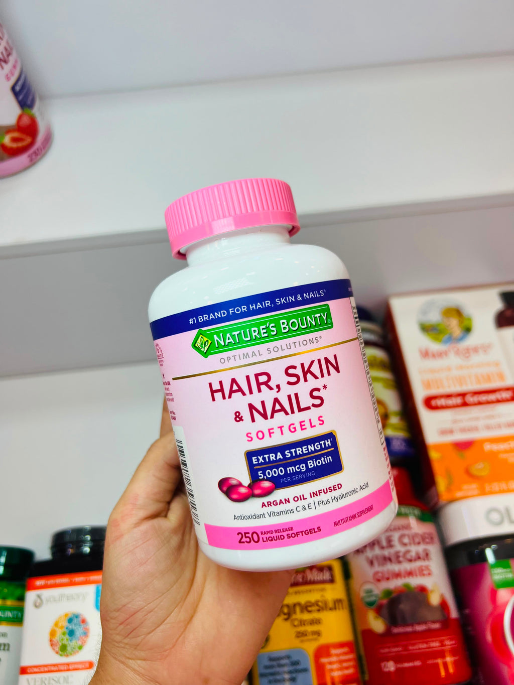 Multivitaminico hair, skin & nails capsulas x 250