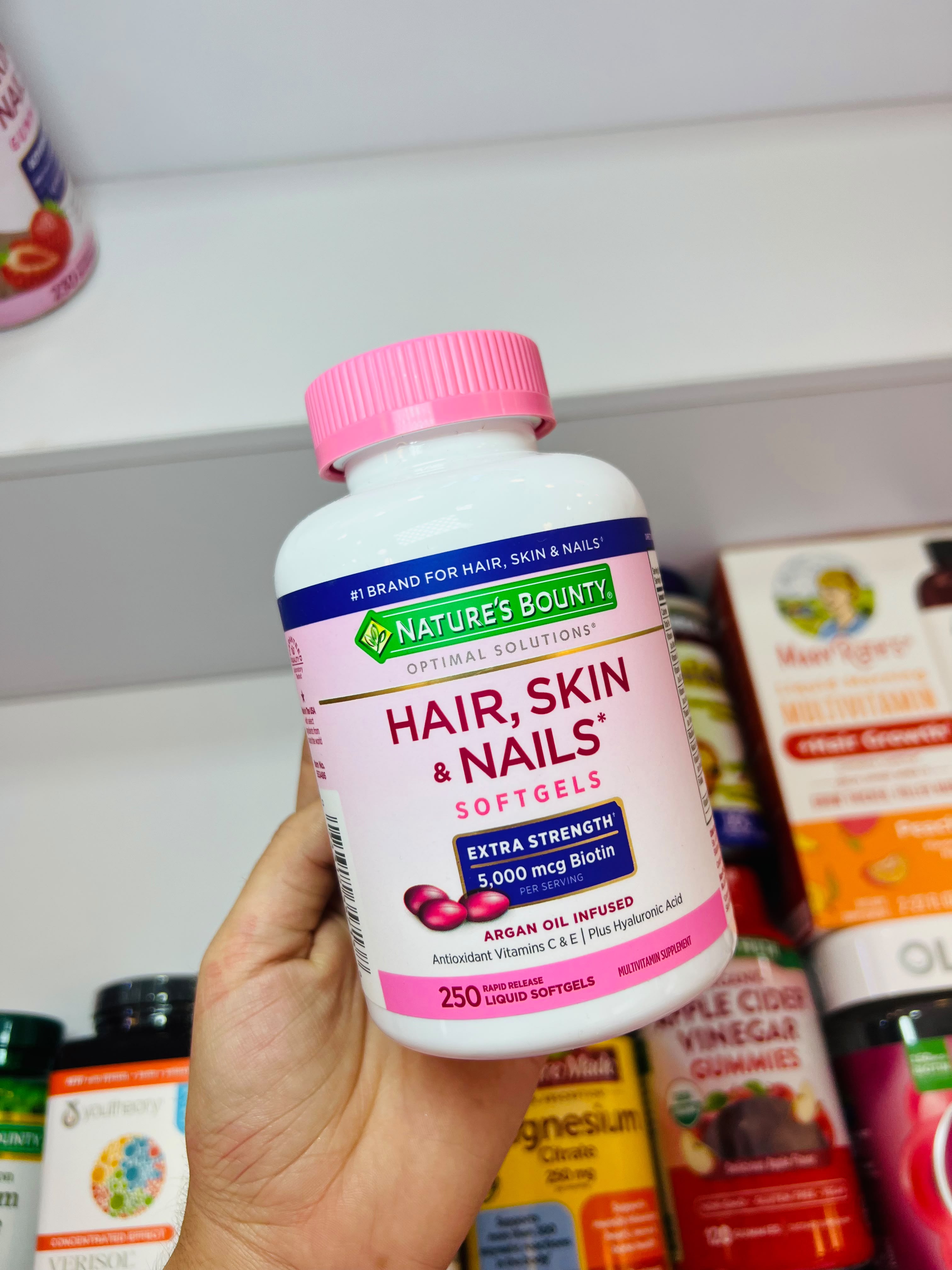 Multivitaminico hair, skin & nails capsulas x 250