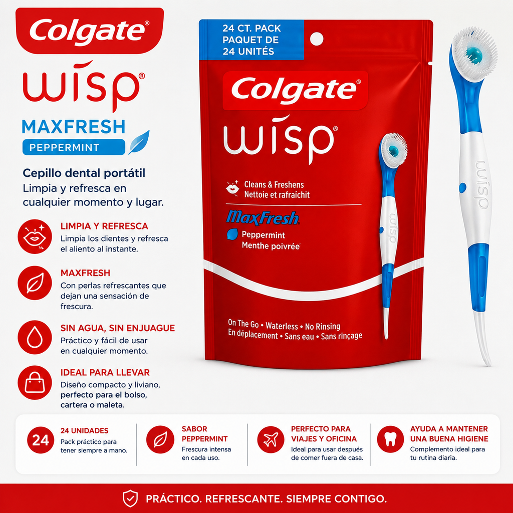 Colgate Wisp MaxFresh Peppermint