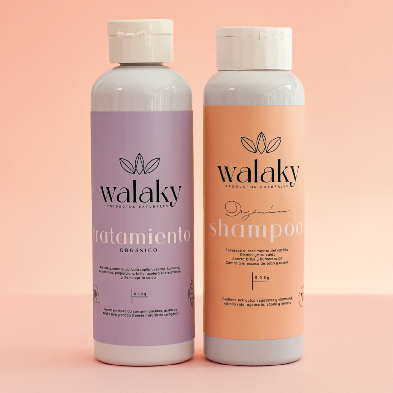 Shampo + acondicionador walaky