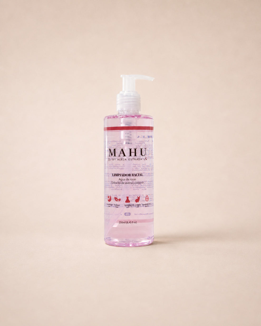 Limpiador/jabon facial mahu