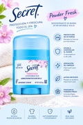 Secret Powder Fresh – Desodorante Antitranspirante en Barra