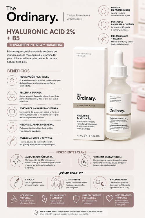Acido hialuronico The ordinary