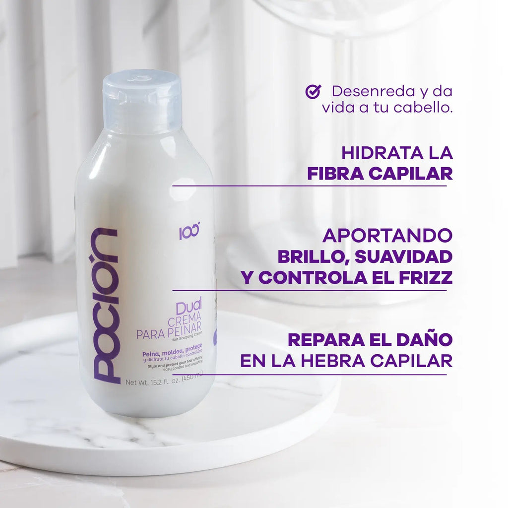 Crema para Peinar de Reparación poción