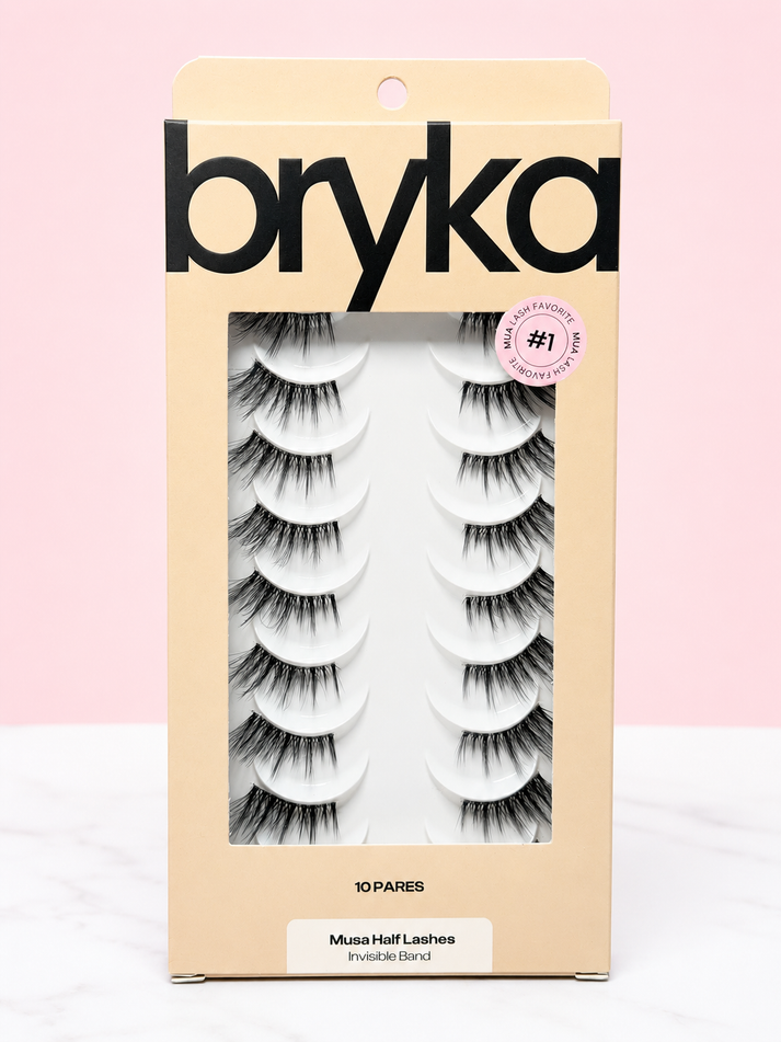 Pestañas bryka x10 musa