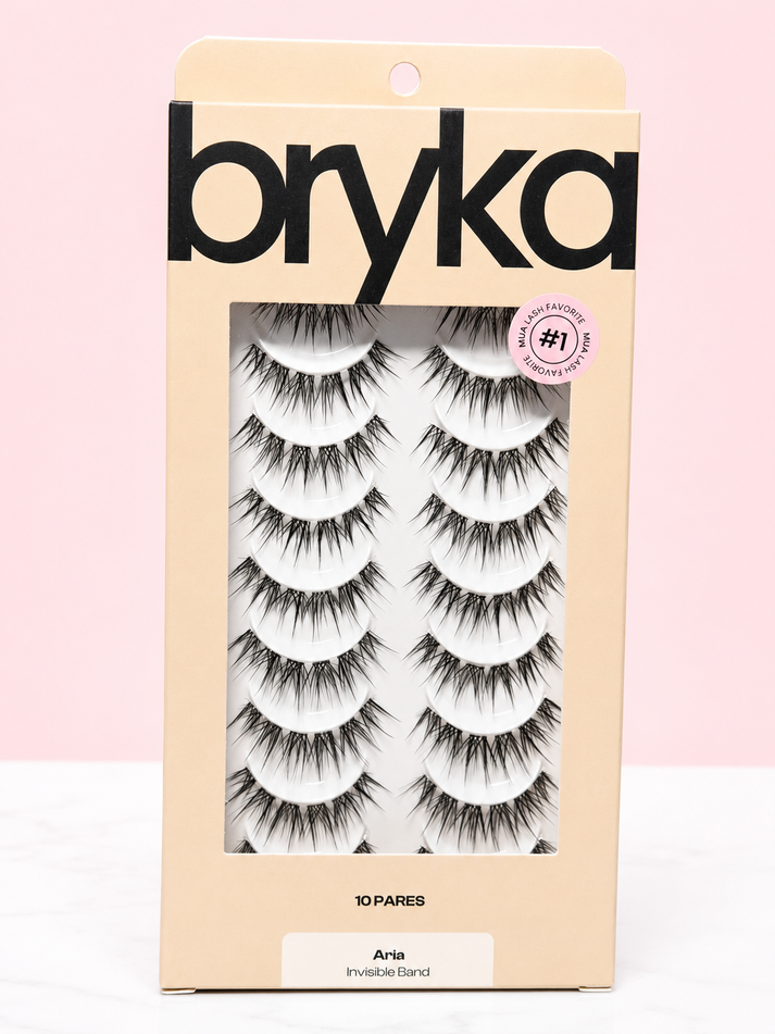 Pestañas bryka x10 Aria
