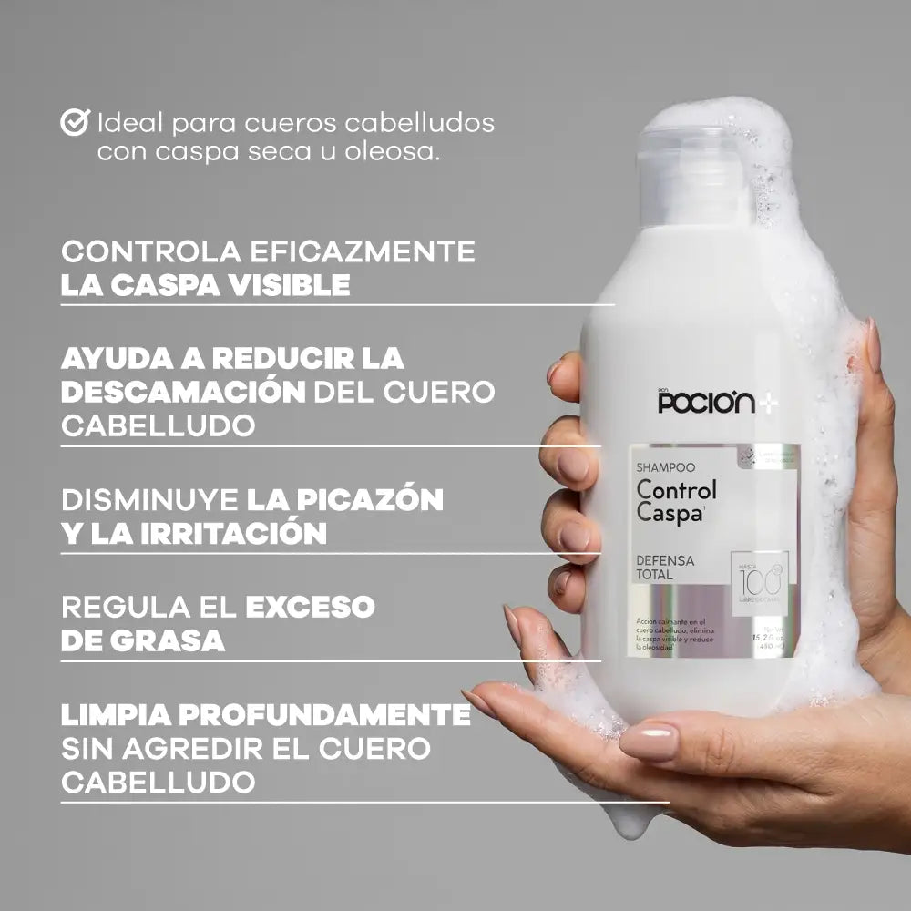 Shampoo Control Caspa poción