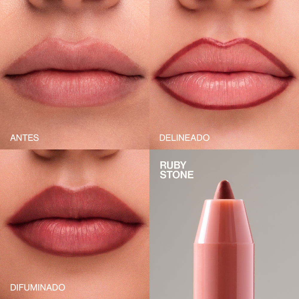 Gel lip liner atenea - lapiz