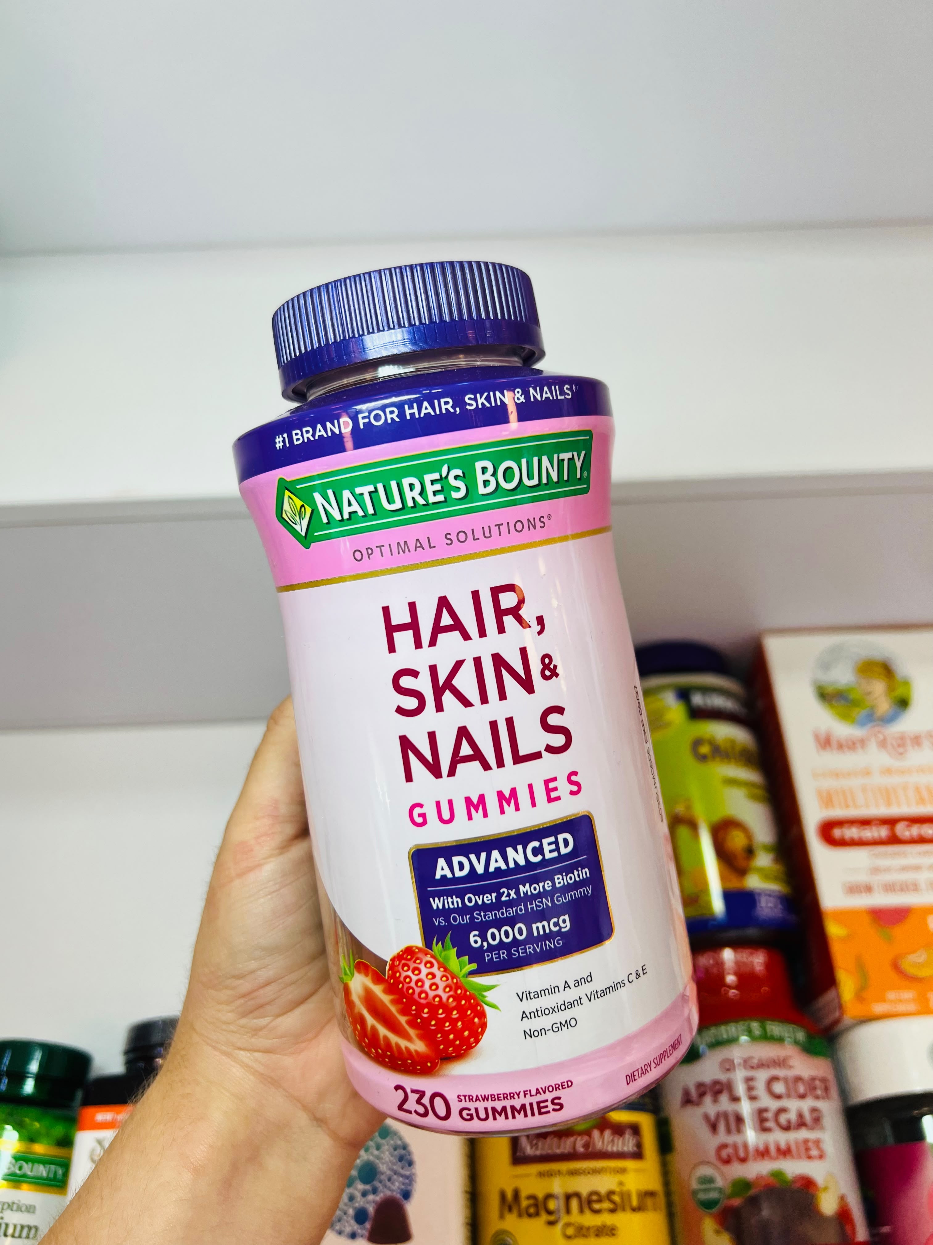 Multivitaminico hair, skin & nails en gomas x 230