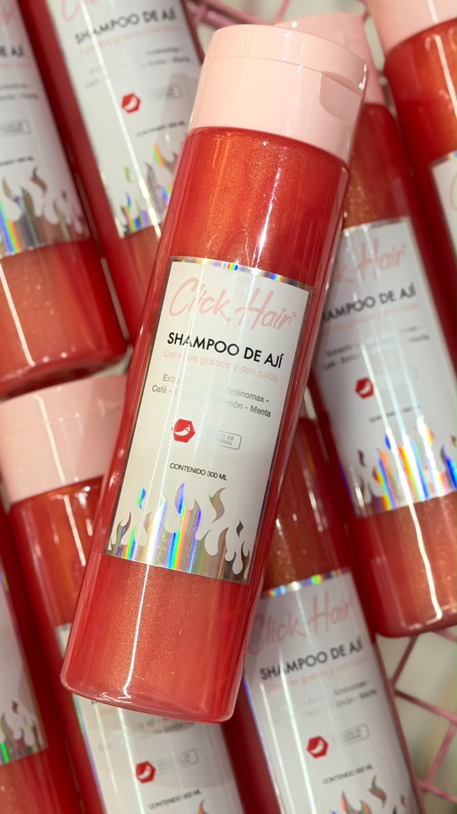 Shampo de aji click hair