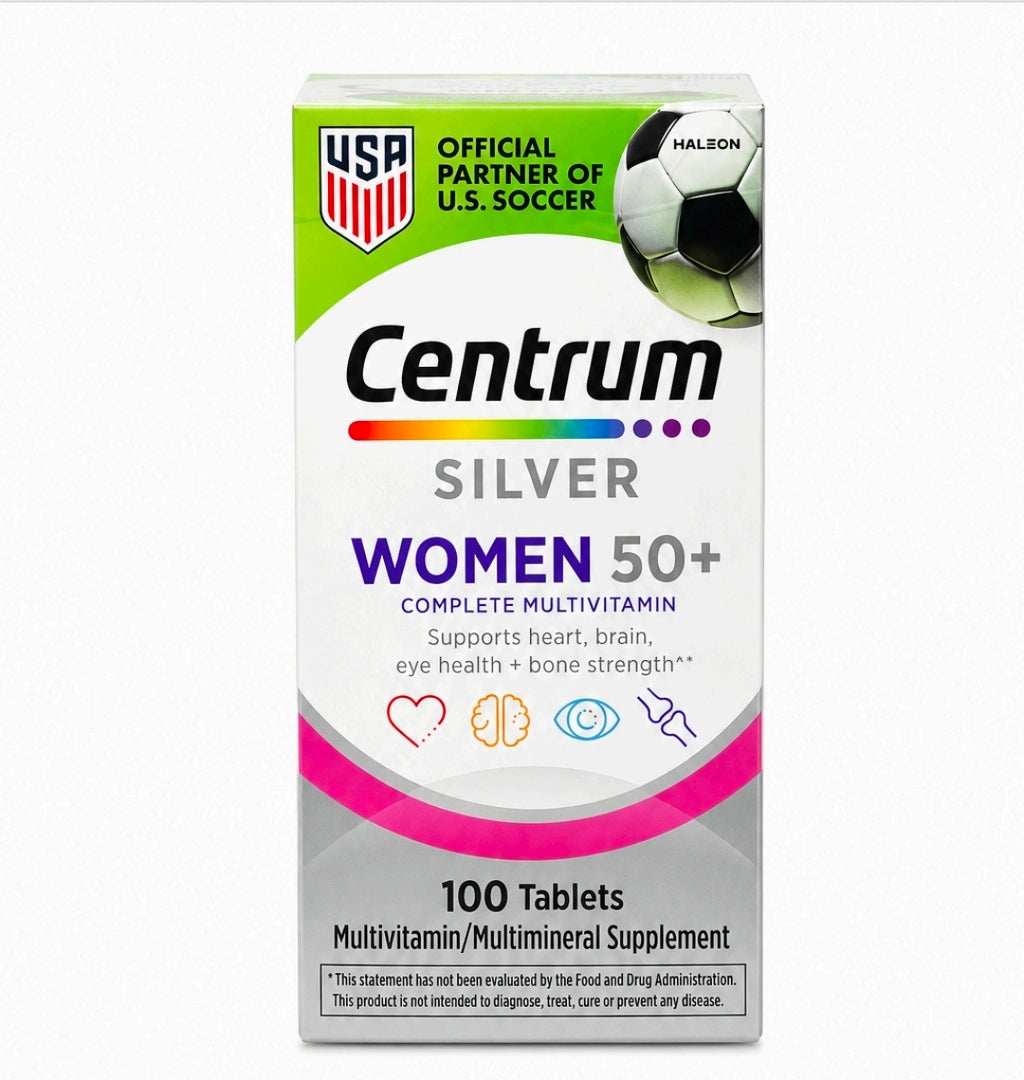 Centrum Silver Women 50+ – Multivitamínico Completo