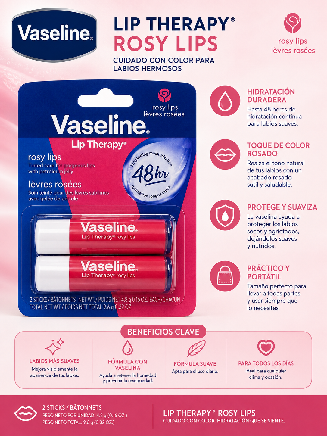 Vaselinea lips unidad