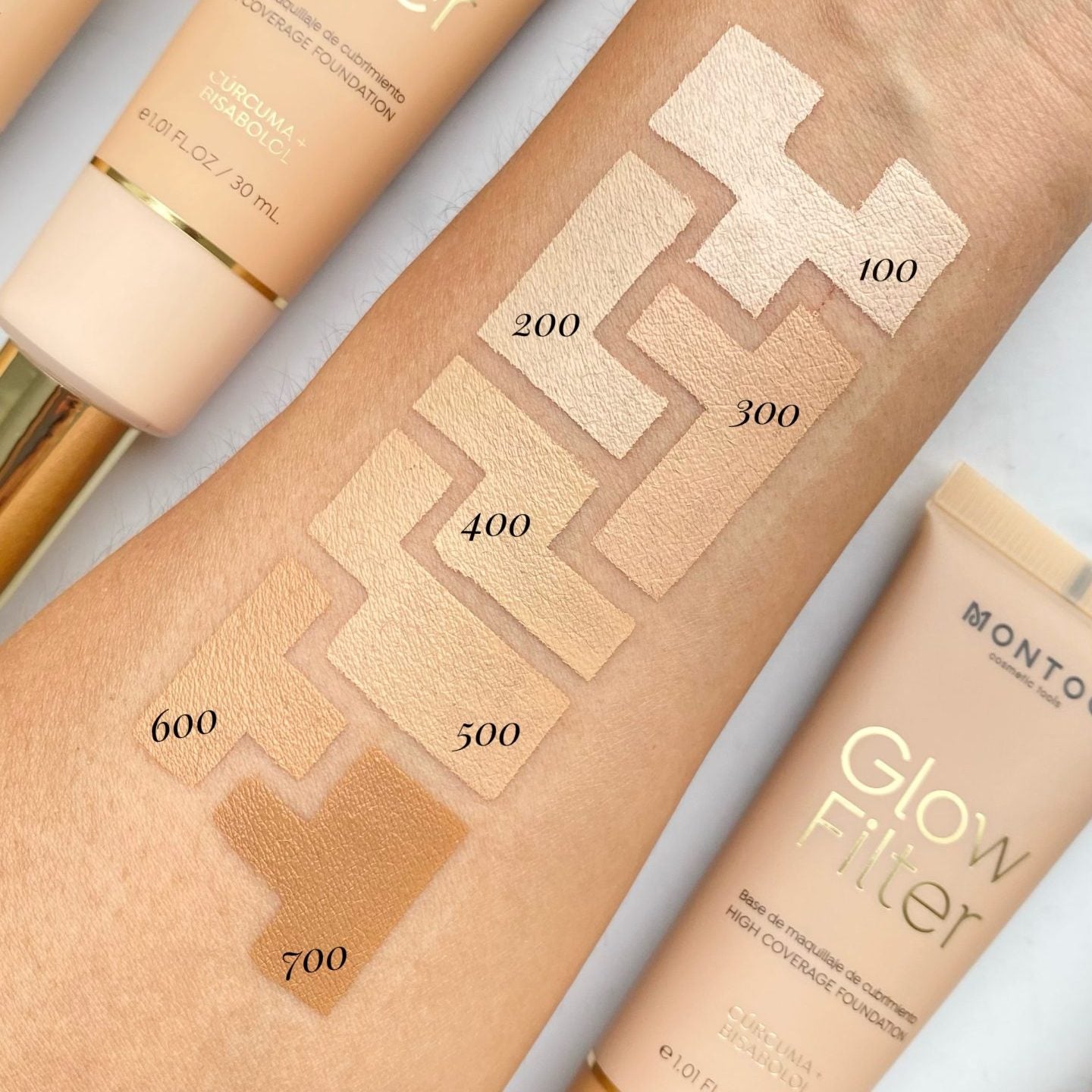 Base glow filter alta cobertura Montoc